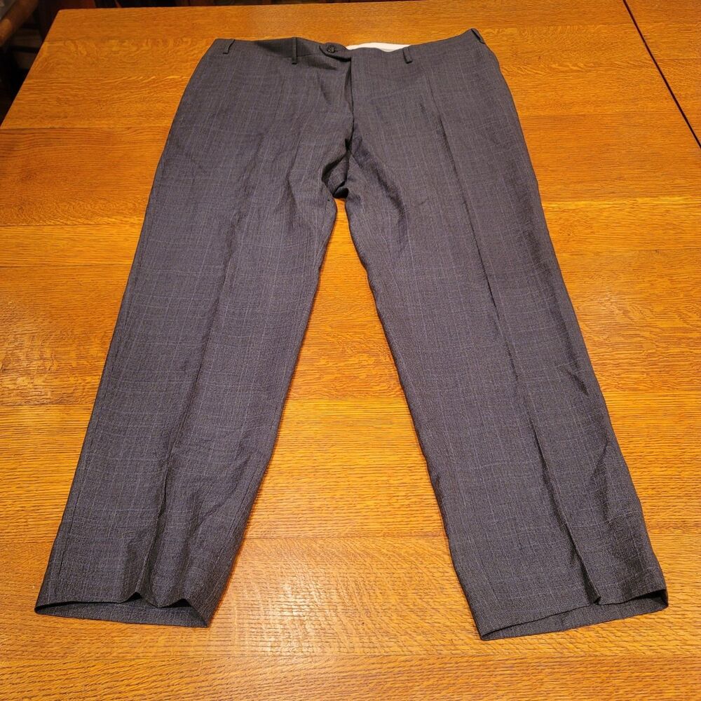 Canali Wool Dress Pants Gray 42x30